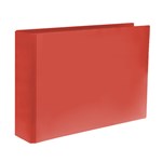 BINDER A3 LANDSCAPE 4D RING 50MM CUSTOM MADE RED