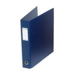 Binder Insert Clearview Ring A4 4D 65mm Blue