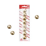 Vista Magnetic Buttons 20mm Pack 10 Gold