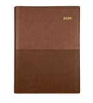Diary Vanessa Wiro 145V Colours A4 1 Day To A Page 2023 Tan
