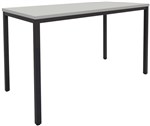 Rapid Steel Drafting Table 1500X750X900 Black Frame Grey