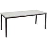 Rapid Steel Drafting Table 1800X900X900 Black Frame Grey