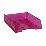 Italplast Multi Fit Document I60 Tray A4 Tinted Pink