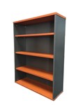 Rapid Bookcase Open 1200X900X315 CherryIronstone
