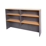 Rapid Overhead Hutch 1800X1070X315 BeechIronstone