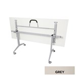 Rapid Table Flip Top 1800X750 Silver Frame Grey Top