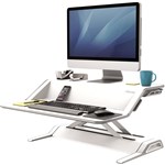 Fellowes SitStand Workstation Lotus White
