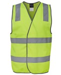TSCO HiVis Vest Day and Night 6DNSV Fluoro LIME2XL