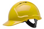 Force 360 Premium 6 Point Pinlock Harness Type 1 Hard Hat Vented Yellow