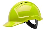 Force 360 Premium 6 Point Pinlock Harness T1 Hard Hat Vented Fluoro Yell