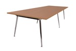 Rapid Air Boardroom Table 3200X1200X730Mm Top 2Piece 25Mm Cherry