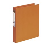 Marbig Binder Bright Ring PE A4 2D Ring 25mm Orange