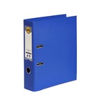 Marbig PE Linen Lever Arch File A4 Marine