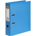 Marbig PE Linen Lever Arch File A4 Sky Blue