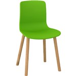 Acti 4T Side Chair Green With Dowel Legs