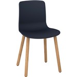 Acti 4T Side Chair With Dowel Legs Navy