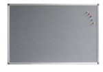 Rapid Pinboard 1800X1200 Aluminium Frame With Conceled Corners Grey