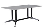 Rapid Typhoon Boardroom Table 1800X900X730Mm Top 25Mm Grey Top