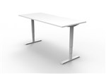 Rapid Boost Desk Electric Sit Stand White Frame 1200W X 700D White Top