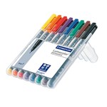 Staedtler Lumocolor Permanent Pen Fine 06mm 318Wp8 Pack 8