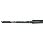 Staedtler Lumocolor Permanent Ohp 317 Pen Medium 1mm Pack 10 Black
