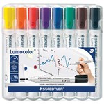 Staedtler Marker Lumocolor 351 Wp8 Lumocolour Whiteboard Bullet Assorted