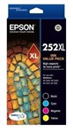 Epson 252 C13T253692 OEM Ink Cartridge BCMY Value Pack