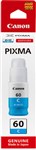Canon GI60 Cyan Ink Bottle