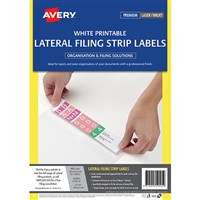Lateral File Labels